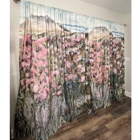 Landscape Curtain Panels Set - Picture 8 of 10